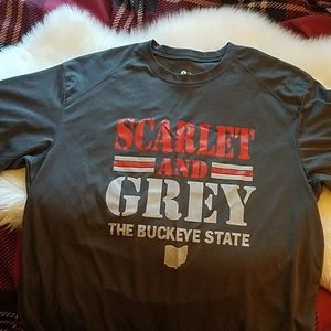 Men's Scarlet and Grey t-shirt